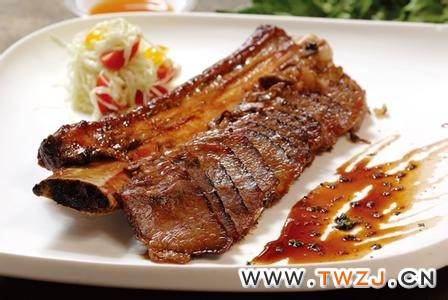 烤美国牛肋骨