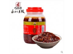 外祖母 红油豆瓣酱1kg 重庆特产川菜辣味调料 炒菜家用瓶装调味品图1