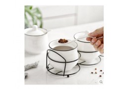 调味罐陶瓷调料罐套装调料盒瓶油盐罐三件组合装厨房用品家用收纳图3