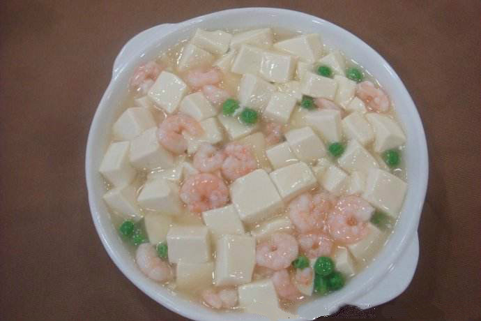 清淡豆腐虾仁