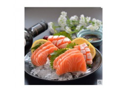 三文鱼刺身生鱼片挪威进口冰鲜即食整条三文鱼中段400g 顺丰包邮图2