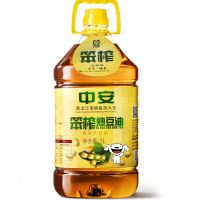 笨榨熟豆油 食用油非转基因 纯大豆油 东北物理压榨油 5L