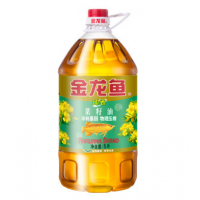 巨划算：金龙鱼 非转基因 纯香菜籽油5L/瓶 食用油 物理压榨